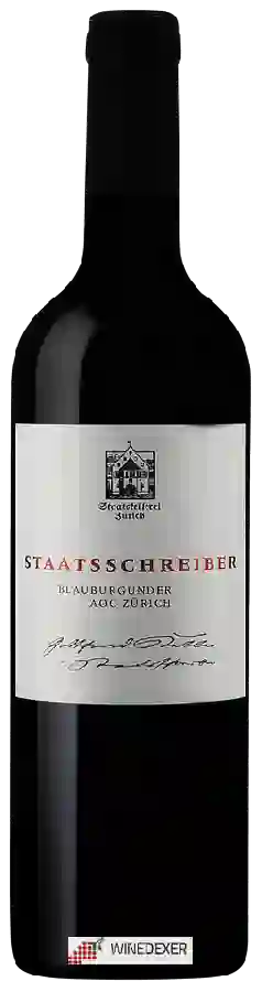Winery Staatskellerei - Staatsschreiber Blauburgunder