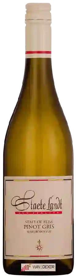 Winery Staete Landt - State of Bliss Pinot Gris Winery Staete Landt - State of Bliss Pinot Gris
