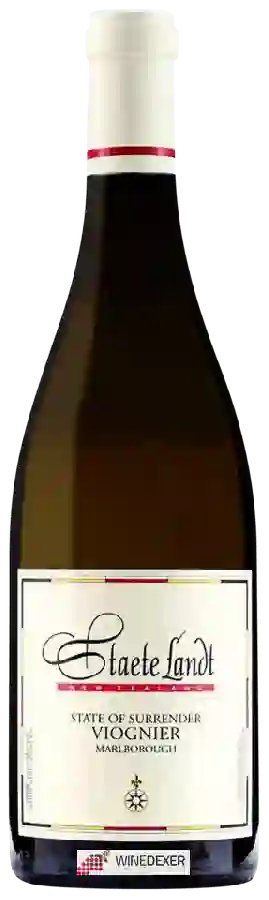 Winery Staete Landt - State of Surrender Viognier