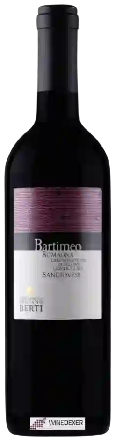 Winery Stefano Berti - Bartimeo Romagna Sangiovese Winery Stefano Berti - Bartimeo Romagna Sangiovese