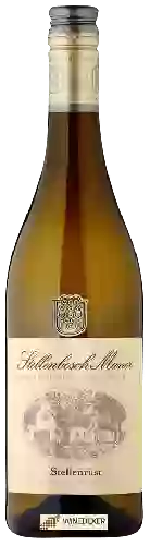 Winery Stellenrust - Stellenbosch Manor Barrel Fermented Chenin Blanc
