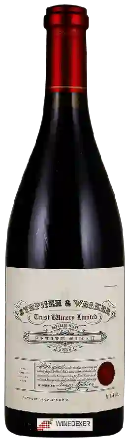 Winery Stephen & Walker - Dry Creek Valley Petite Sirah Winery Stephen & Walker - Dry Creek Valley Petite Sirah