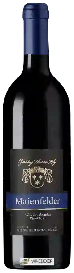 Winery Strada - Weinkellerei Rahm - Gnädig Herre Wy Maienfelder