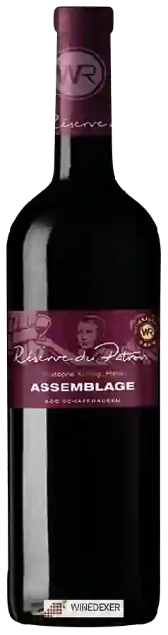 Winery Strada - Weinkellerei Rahm - Réserve du Patron Assemblage Rouge