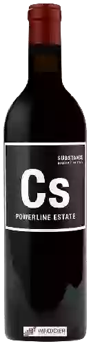 Winery Substance - Cabernet Sauvignon Powerline Estate (Cs)