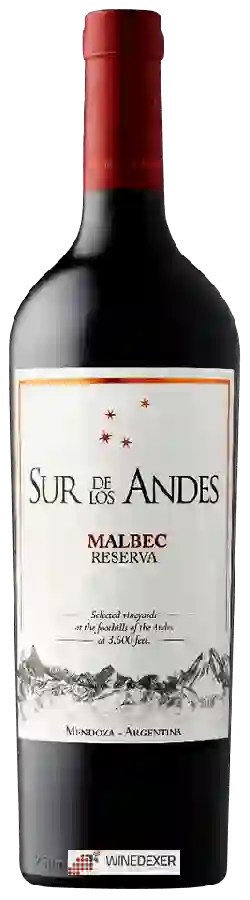Winery Sur de Los Andes - Malbec Reserva Winery Sur de Los Andes - Malbec Reserva
