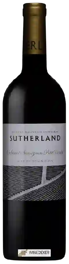 Winery Sutherland - Cabernet Sauvignon - Petit Verdot