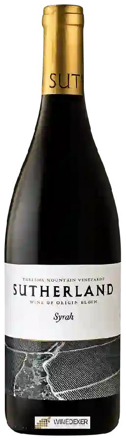 Winery Sutherland - Syrah