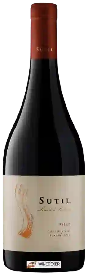 Winery Sutil - Limited Release Syrah Winery Sutil - Limited Release Syrah