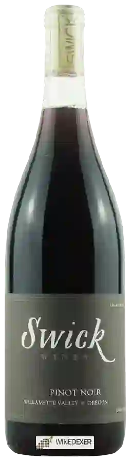 Winery Swick Wines - Pinot Noir Winery Swick Wines - Pinot Noir