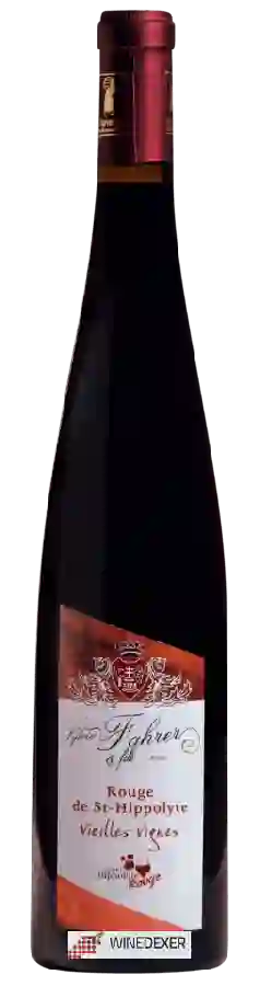Winery Sylvie Fahrer - Rouge de St Hippolyte Vieilles Vignes Winery Sylvie Fahrer - Rouge de St Hippolyte Vieilles Vignes
