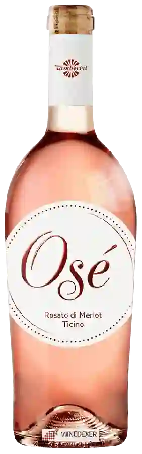Winery Tamborini Carlo - Osé Rosato di Merlot Winery Tamborini Carlo - Osé Rosato di Merlot