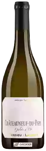 Winery Tardieu-Laurent - Châteauneuf-du-Pape Galets d‘Or Blanc
