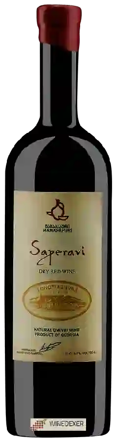 Winery Tchotiashvili - Saperavi