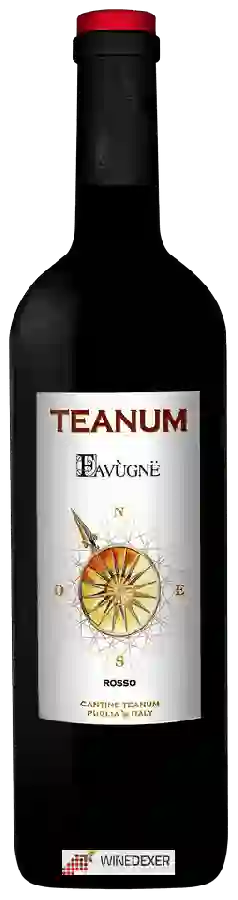 Winery Teanum - Favùgnë Rosso Winery Teanum - Favùgnë Rosso