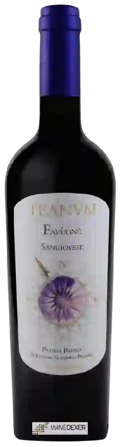 Winery Teanum - Favùgnë Sangiovese Winery Teanum - Favùgnë Sangiovese