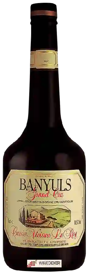 Winery Terres des Templiers - Cuvée Viviane Le Roy Banyuls Grand Cru Winery Terres des Templiers - Cuvée Viviane Le Roy Banyuls Grand Cru