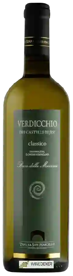 Winery Tenuta San Marcello - Buca della Marcona Verdicchio dei Castelli di Jesi Classico Winery Tenuta San Marcello - Buca della Marcona Verdicchio dei Castelli di Jesi Classico