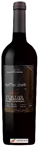 Winery Tenute Quattro Conti - I Quattro Conti Primitivo di Manduria
