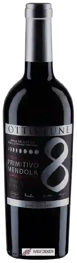 Winery Tenute Quattro Conti - Otto Lune Eight Moons Primitivo Mendola Winery Tenute Quattro Conti - Otto Lune Eight Moons Primitivo Mendola
