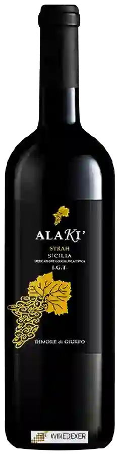 Winery Terre di Giurfo - Alakì Syrah