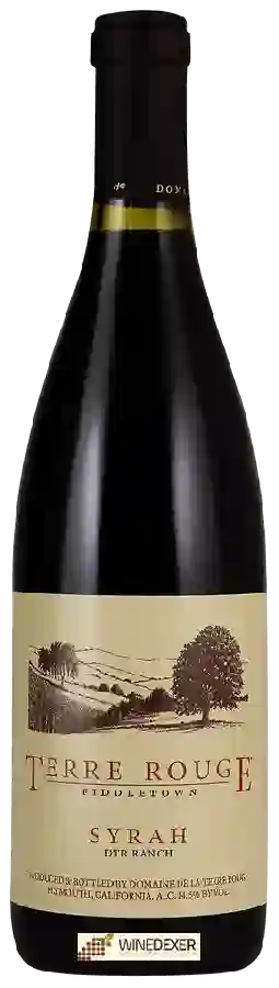 Winery Terre Rouge - DTR Ranch Syrah Winery Terre Rouge - DTR Ranch Syrah