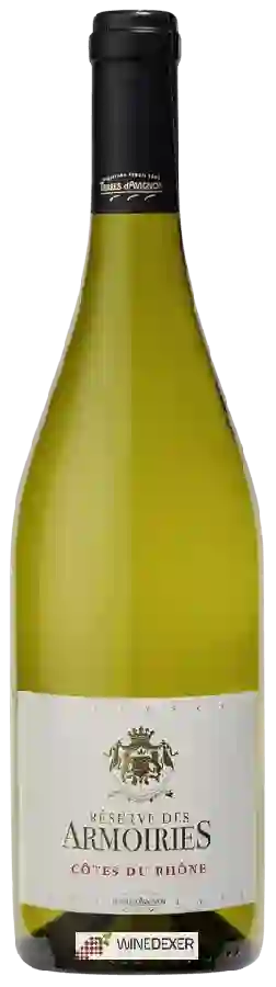 Winery Terres d'Avignon - Réserve des Armoiries Côtes du Rhône Blanc
