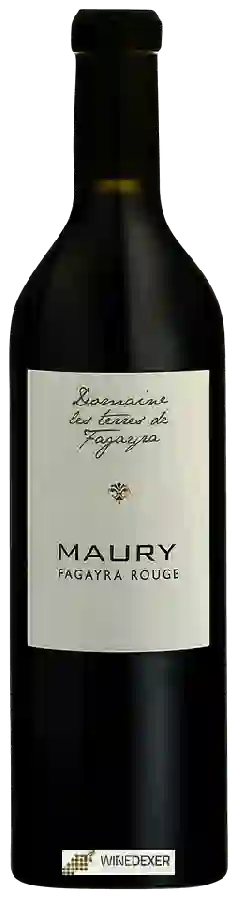 Winery Terres de Fagayra - Maury Fagayra Rouge