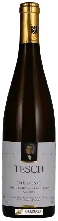 Winery Martin Tesch - Laubenheimer St. Remigiusberg Riesling Auslese