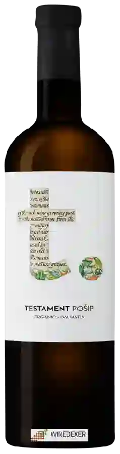 Winery Testament - Pošip Winery Testament - Pošip