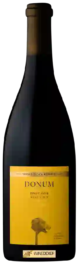Winery Donum - Carneros West Slope Pinot Noir Winery Donum - Carneros West Slope Pinot Noir