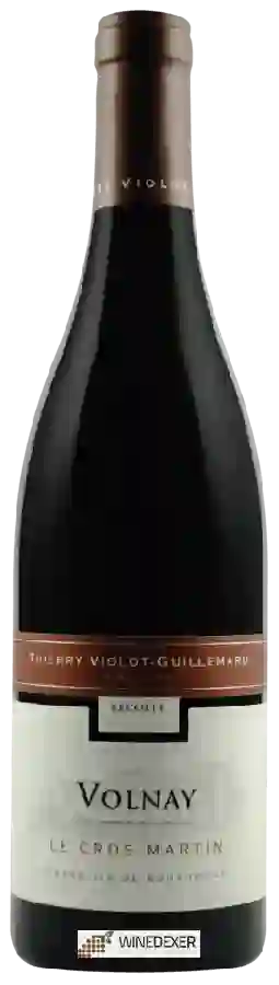 Winery Thierry Violot-Guillemard - Volnay 'Le cros Martin' Winery Thierry Violot-Guillemard - Volnay 'Le cros Martin'
