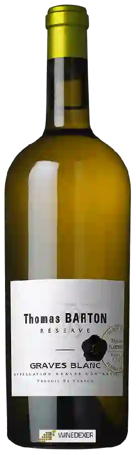Winery Thomas Barton - Réserve Graves Blanc Winery Thomas Barton - Réserve Graves Blanc