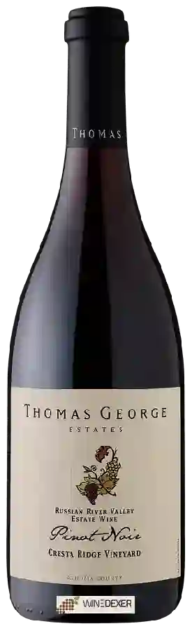 Winery Thomas George - Cresta Ridge Vineyard Estate Pinot Noir
