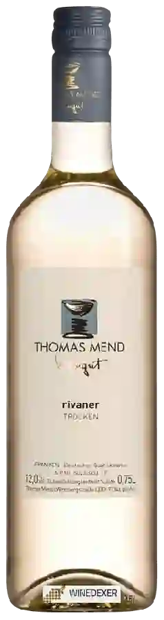 Winery Thomas Mend - Rivaner Trocken Winery Thomas Mend - Rivaner Trocken