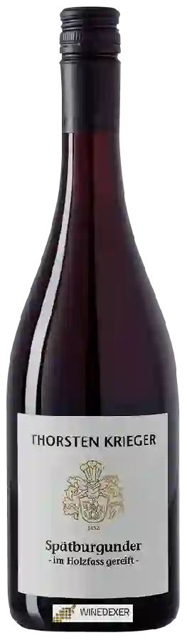 Winery Thorsten Krieger - Spätburgunder Winery Thorsten Krieger - Spätburgunder