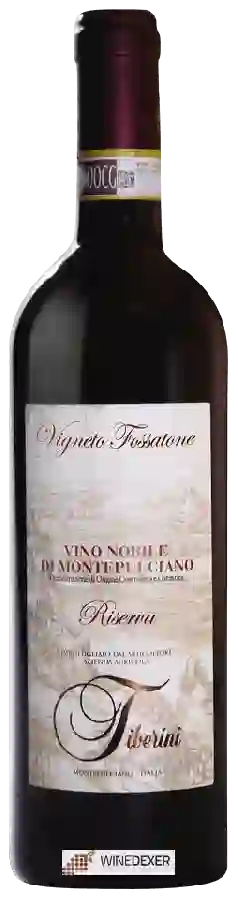 Winery Tiberini - Vigneto Fossatone Vino Nobile di Montepulciano Riserva Winery Tiberini - Vigneto Fossatone Vino Nobile di Montepulciano Riserva