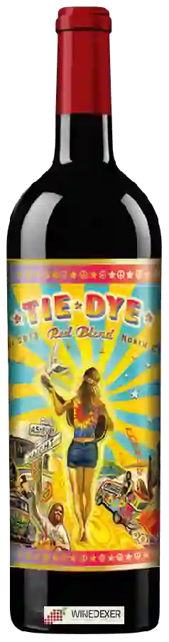 Winery Tie Dye - Red Blend Winery Tie Dye - Red Blend