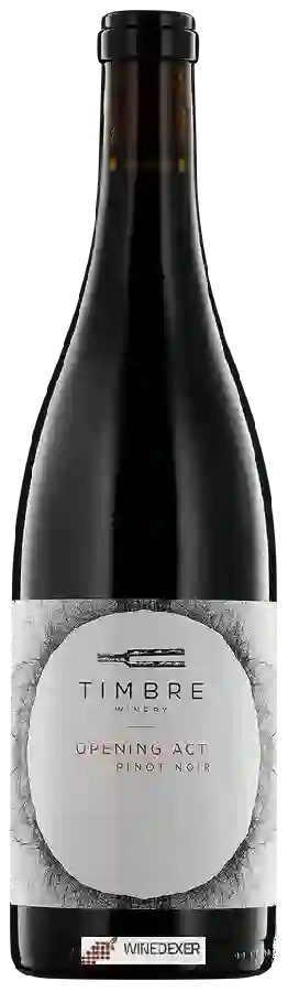 Winery Timbre - Opening Act Pinot Noir Winery Timbre - Opening Act Pinot Noir