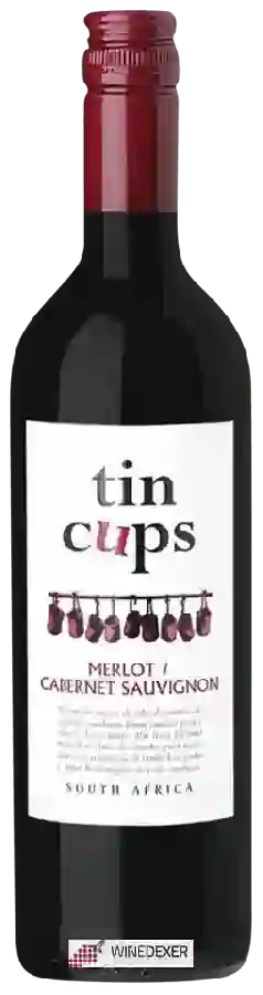 Winery Tin Cups - Merlot - Cabernet Sauvignon Winery Tin Cups - Merlot - Cabernet Sauvignon