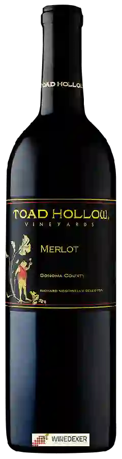 Winery Toad Hollow - Merlot Reserve Richard McDowell Vineyard Winery Toad Hollow - Merlot Reserve Richard McDowell Vineyard