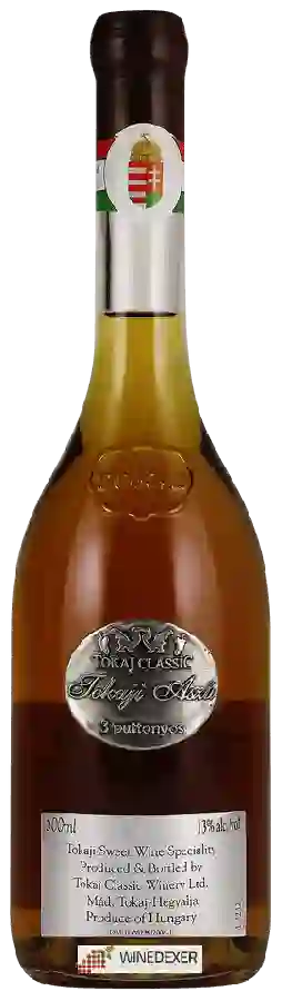 Winery Tokaj Classic - Tokaji Aszú 3 Puttonyos Winery Tokaj Classic - Tokaji Aszú 3 Puttonyos