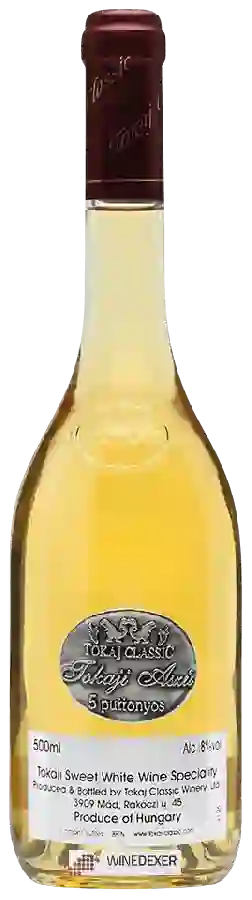 Winery Tokaj Classic - Tokaji Aszú 5 Puttonyos Winery Tokaj Classic - Tokaji Aszú 5 Puttonyos