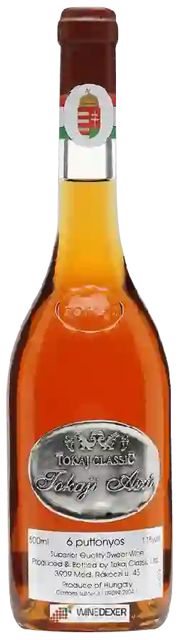 Winery Tokaj Classic - Tokaji Aszú 6 Puttonyos Winery Tokaj Classic - Tokaji Aszú 6 Puttonyos