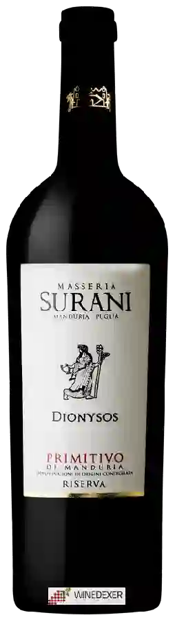 Winery Tommasi - Masseria Surani Dionysos Primitivo di Manduria Riserva Winery Tommasi - Masseria Surani Dionysos Primitivo di Manduria Riserva