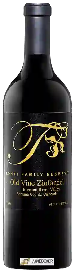 Winery Tonti Family Wines - Reserve Old Vine Zinfandel
