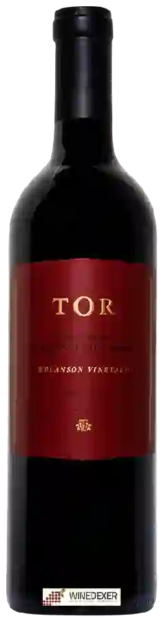 Winery TOR - Melanson Vineyard Cabernet Sauvignon Winery TOR - Melanson Vineyard Cabernet Sauvignon