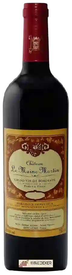 Château Toulouze - Château le Maine Martin Bordeaux Supérieur