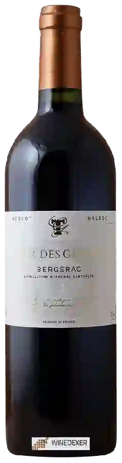 Château Tour des Gendres - Bergerac (Merlot - Malbec) Château Tour des Gendres - Bergerac (Merlot - Malbec)