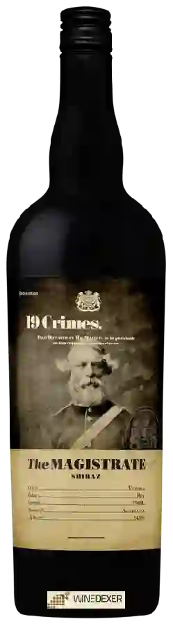 Winery 19 Crimes - The Magistrate Shiraz
